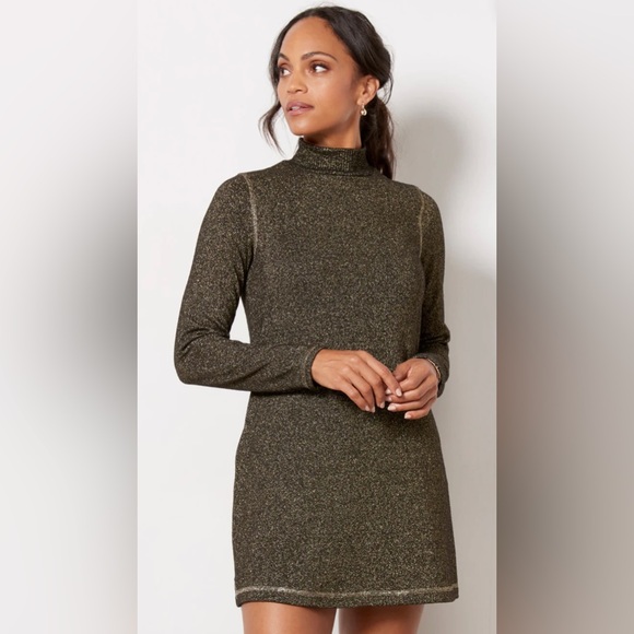 NWT Michael Stars Olivia Sparkle Dress - Picture 1 of 5